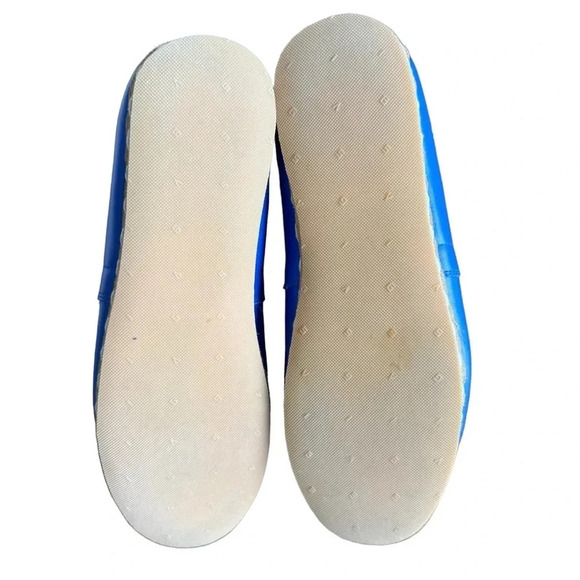 Atlantis Handmade Turkish Slip On Leather Flats In Royal Blue Womens size 7 - Picture 11 of 11